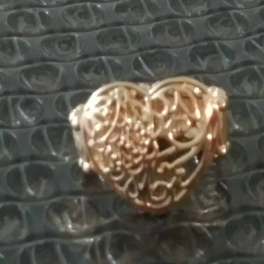 Golden Heart Ring